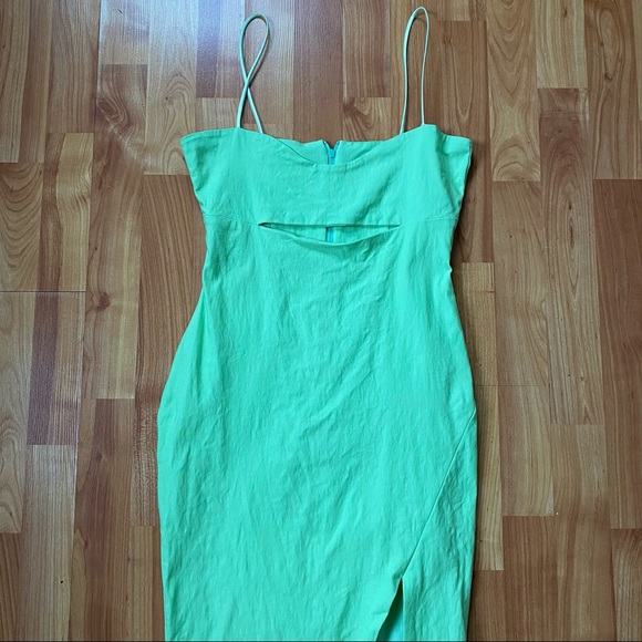 ASOS Lime Green Dress - Picture 2 of 5